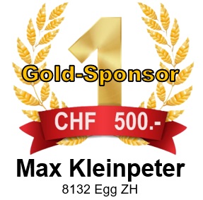 Max Kleinpeter Goldsponsor
